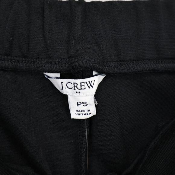J.Crew Women's Pintuck Slim Fit Black Sweatpant Size Small Petite NWT - Picture 4 of 8